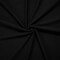 Black Solid Cotton Spandex Knit Fabric - 12 oz - Reorderable By the Yard